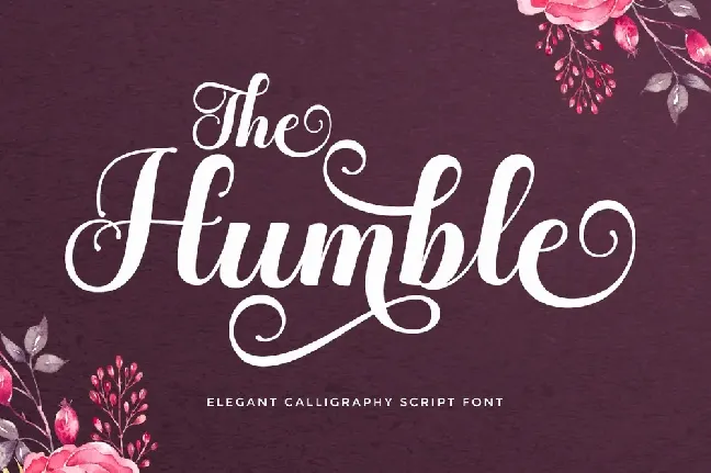 The Humble Script font