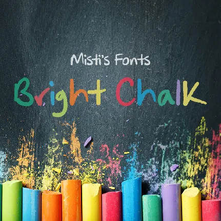 Bright Chalk font