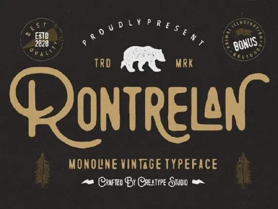 Rontrelan font