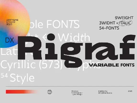 Dx Rigraf font