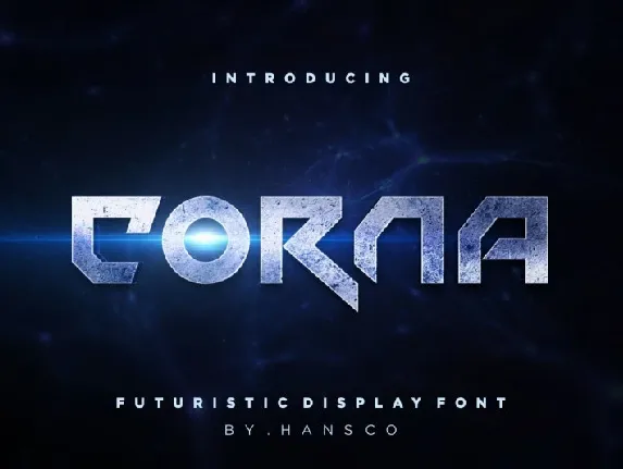 Corna font