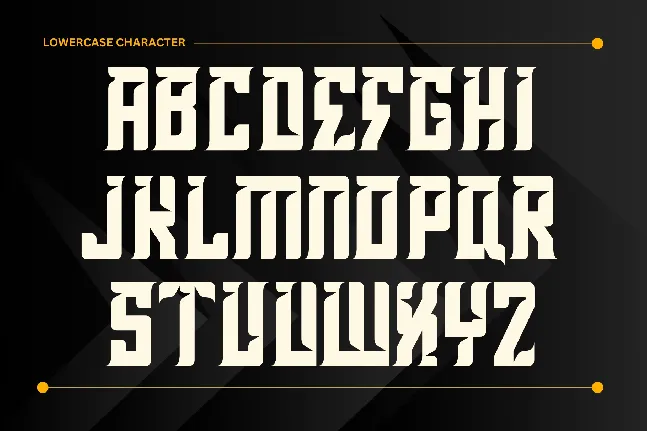 Geams Demo font