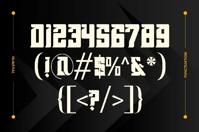 Geams Demo font