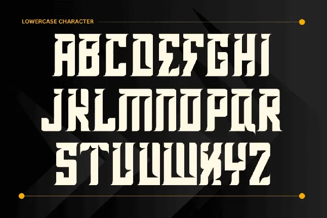 Geams Demo font