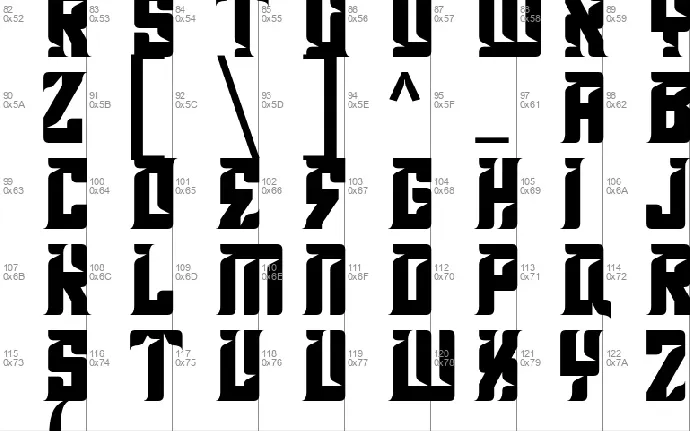 Geams Demo font