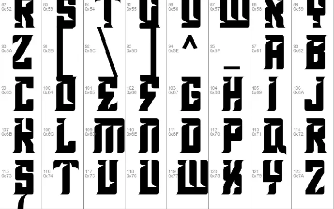 Geams Demo font