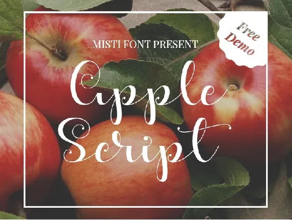 Apple Script Free font