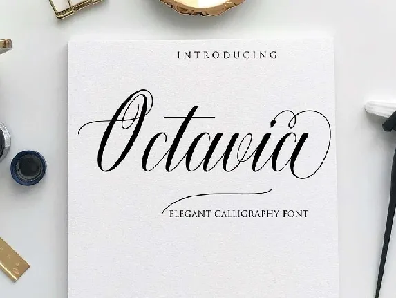 Octavia font