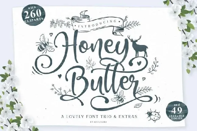 Honey Butter font