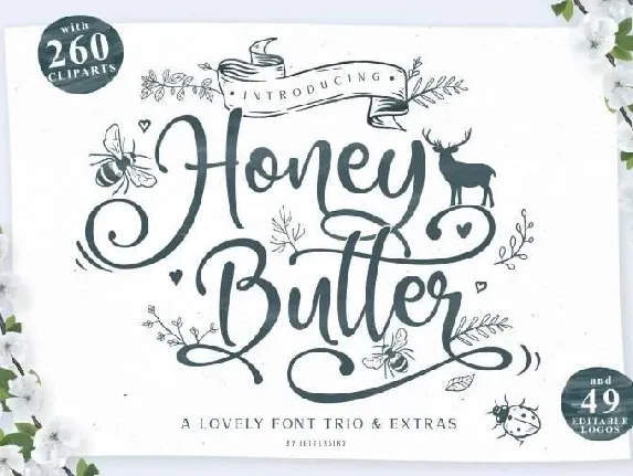 Honey Butter font