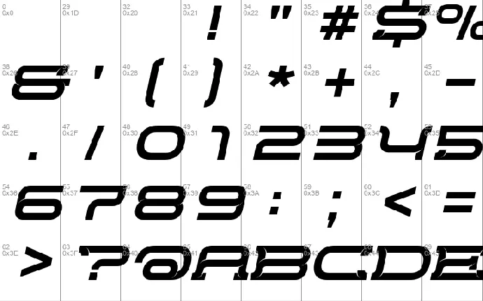 Creword font