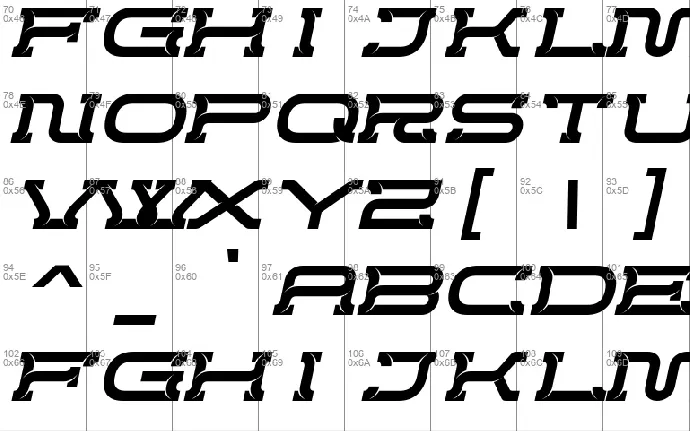 Creword font