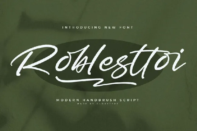 Roblesttoi font