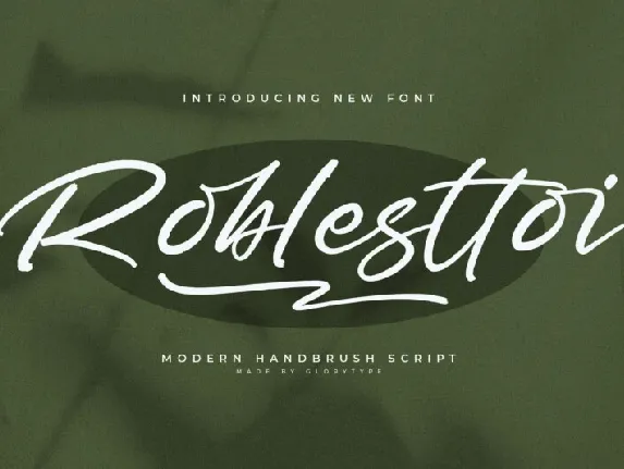 Roblesttoi font