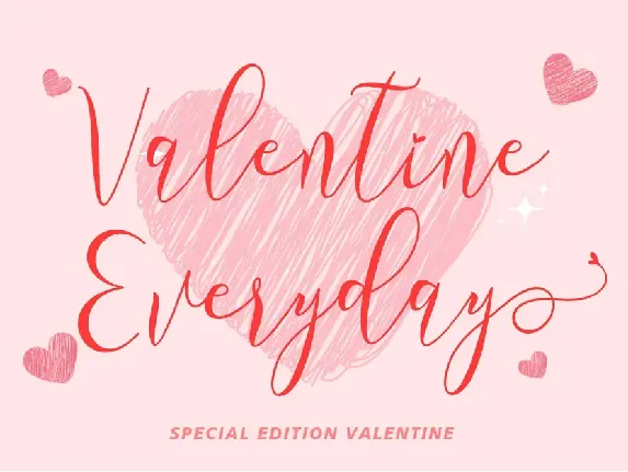 Valentine Everyday font