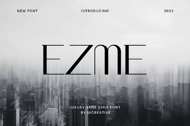 Ezme font