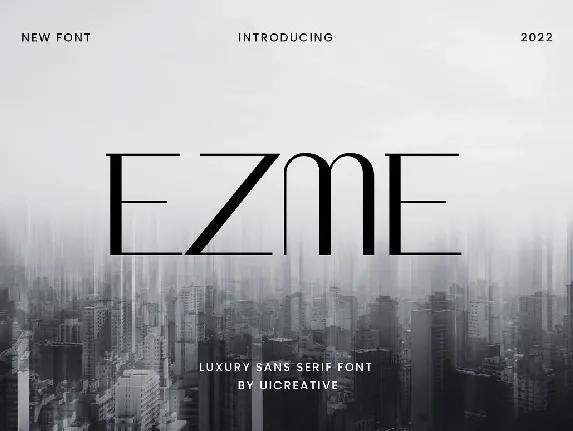 Ezme font