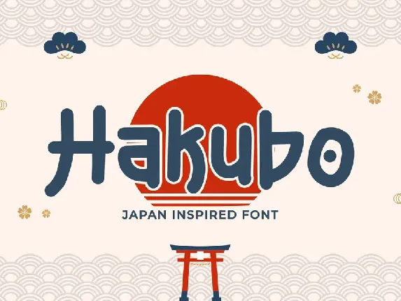 Hakubo Free Trial font