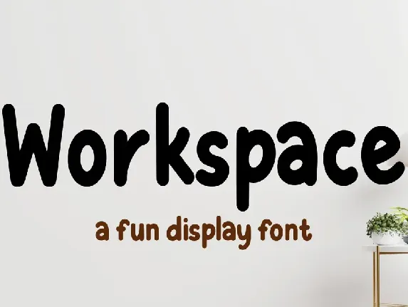 Workspace font