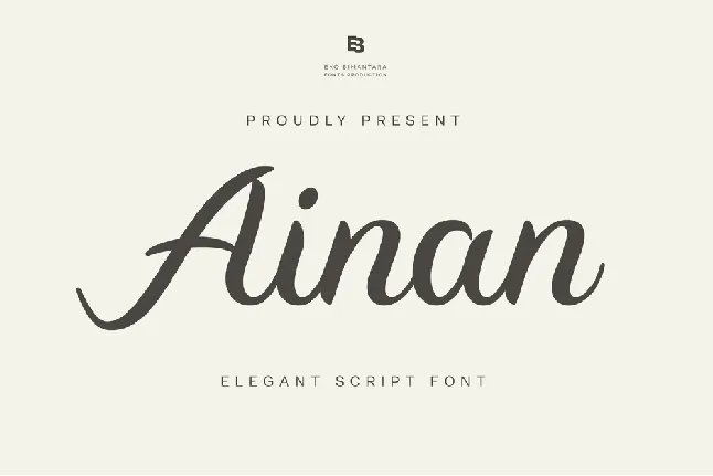 Ainan font