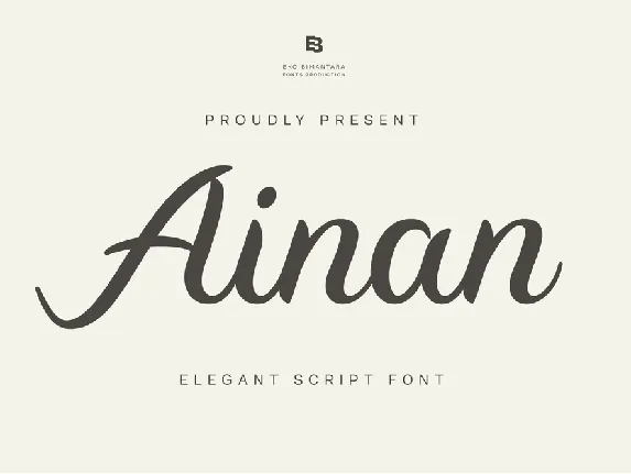 Ainan font