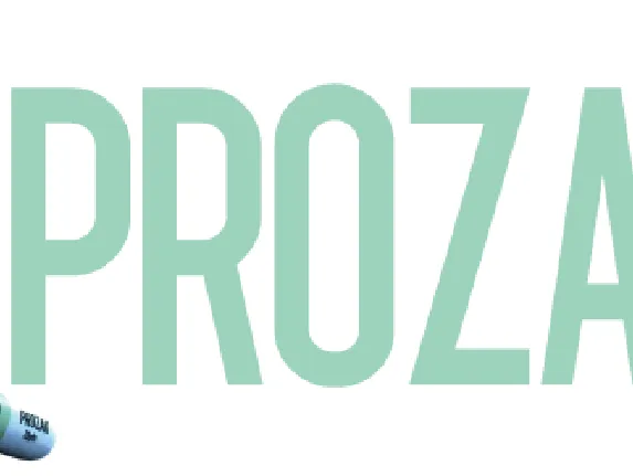 Prozak font