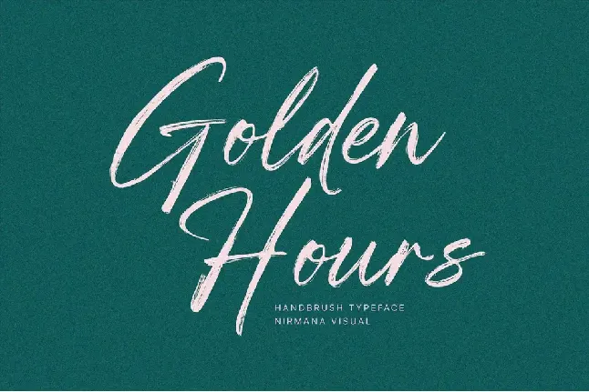 Golden Hours - Demo Version font