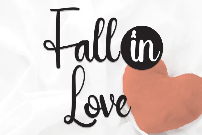 Fall in Love font