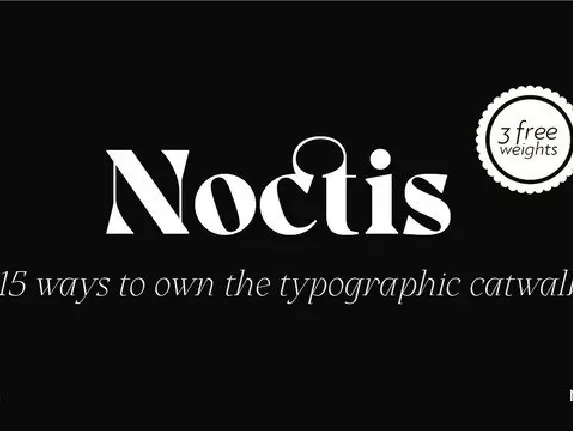 Noctis Serif font