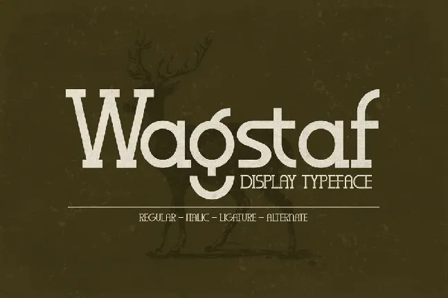 Wagstaf font