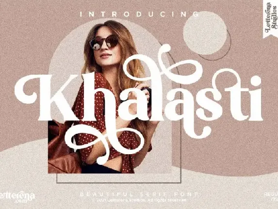 Khalasti Serif font