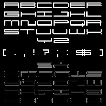 Orbit Display font