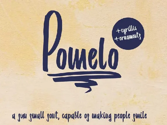 Pomelo font