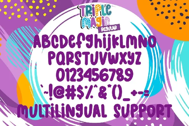 Triple Magic font