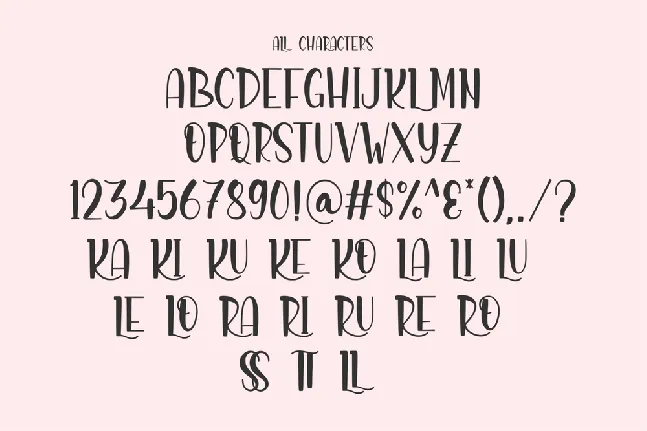 Allafyou Dreaming font