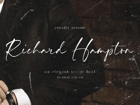 Richard Hampton font