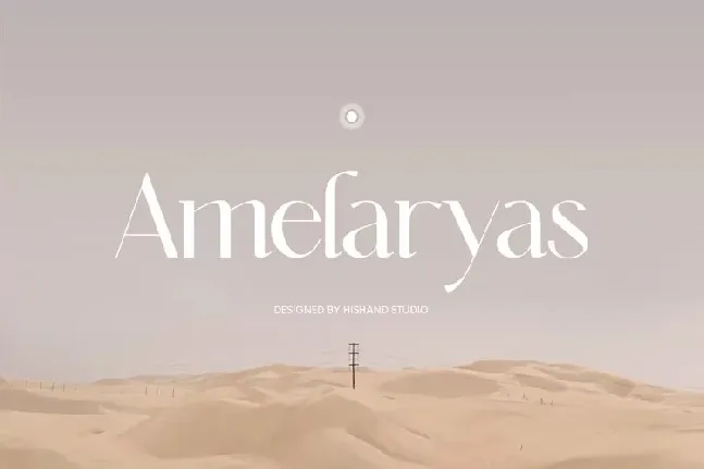 Amelaryas font