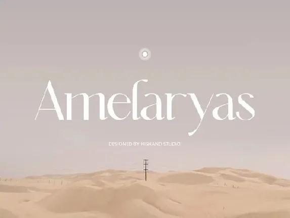 Amelaryas font