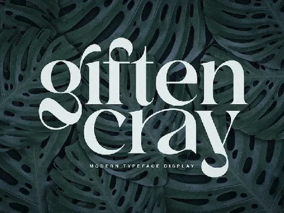 Giften font