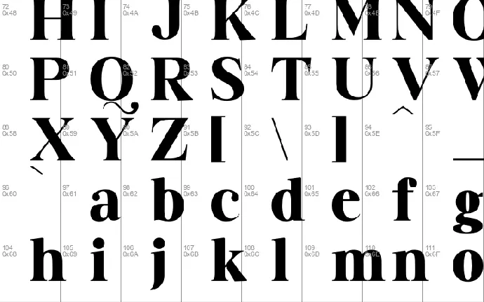 Badilna font