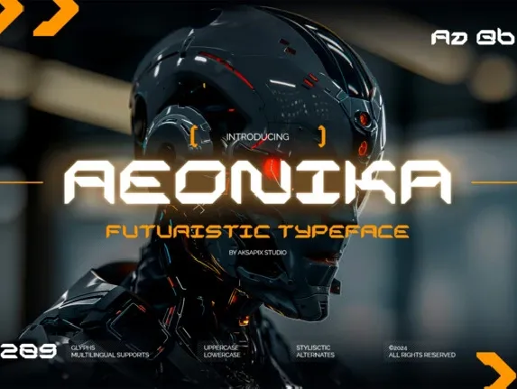 Aeonika font