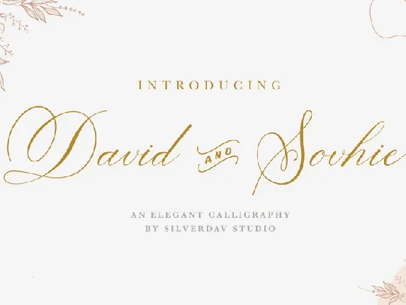 David And Sovhie font