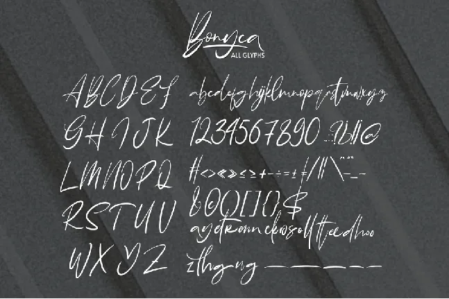 Bonyca FREE font