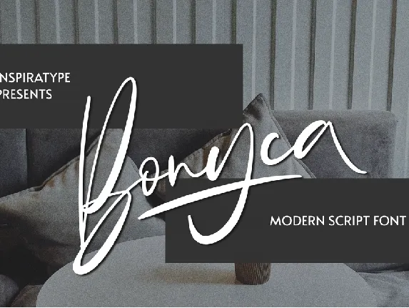 Bonyca FREE font