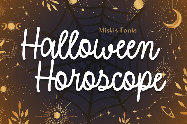 Halloween Horoscope font