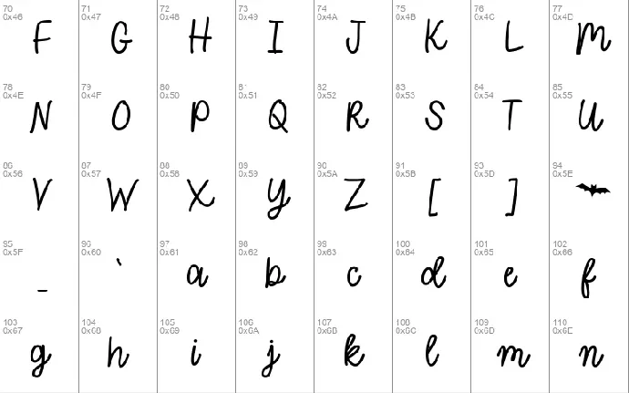 Halloween Horoscope font