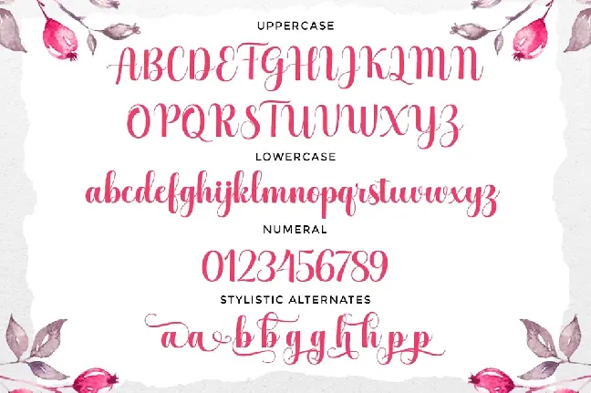 Hello Georgina Script font