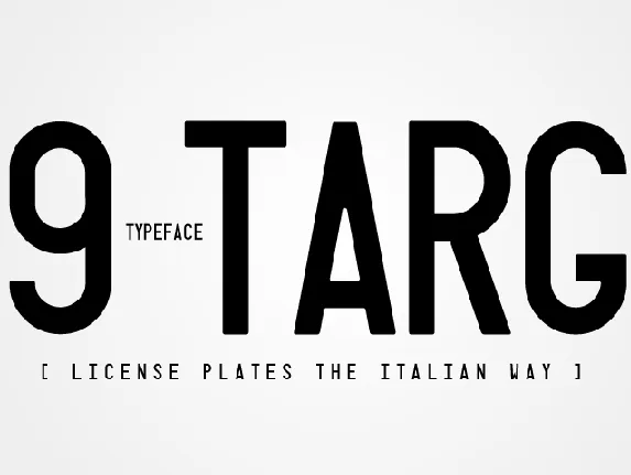 Targa font