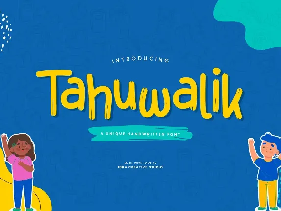 Tahuwalik font