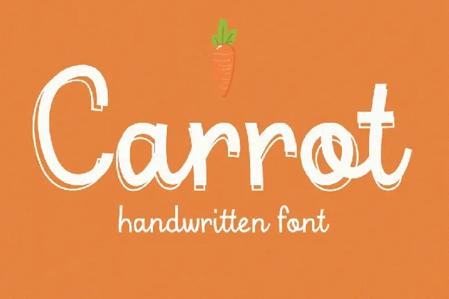 Carrot font